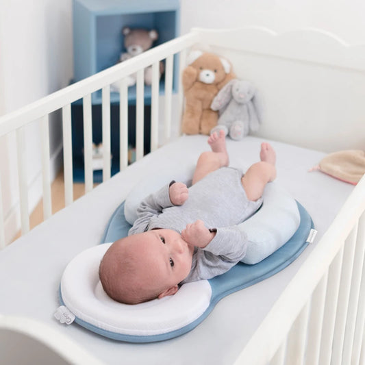 Newborn Nesting & Positioning Pillow | U-Shaped Cushion for Safe Sleep & Reflux Relief