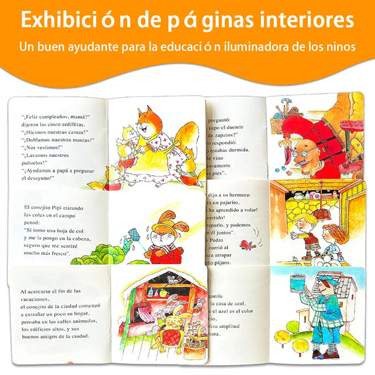 Preschool Spanish Learning Library | 10 Illustrated Books for Early Years Language Skills