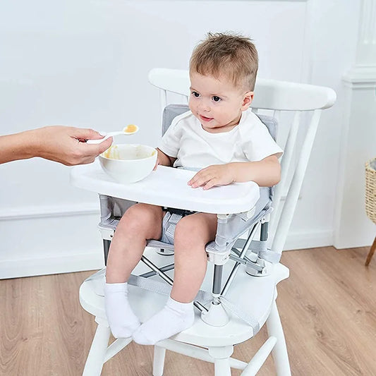 Travel High Chair & Booster Seat | Portable Folding Child Seat for Dining Out & Holidays