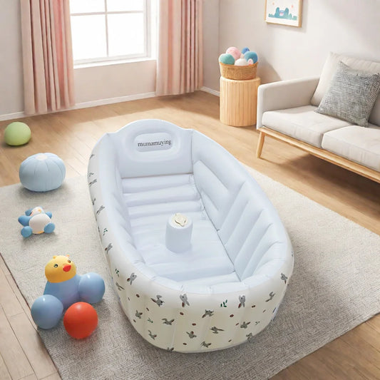 Baby bathtub with stand - Animal design for newborns | BabyStyle