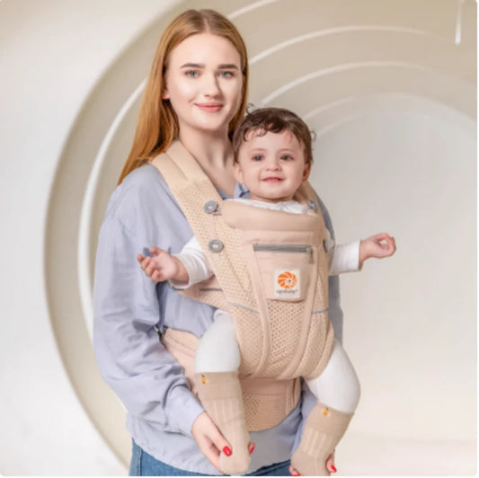 Ergonomic Baby Carrier with Stool - Baby Carrier from Newborn to Toddler | BabyStyle