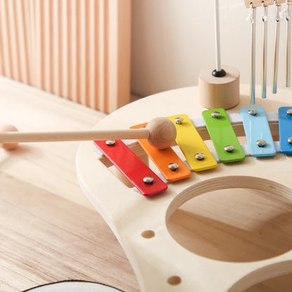 Musical instrument kit for babies - 5 colorful sensory pieces
