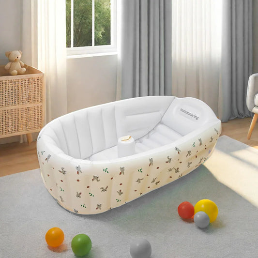 Baby bathtub with stand - Animal design for newborns | BabyStyle