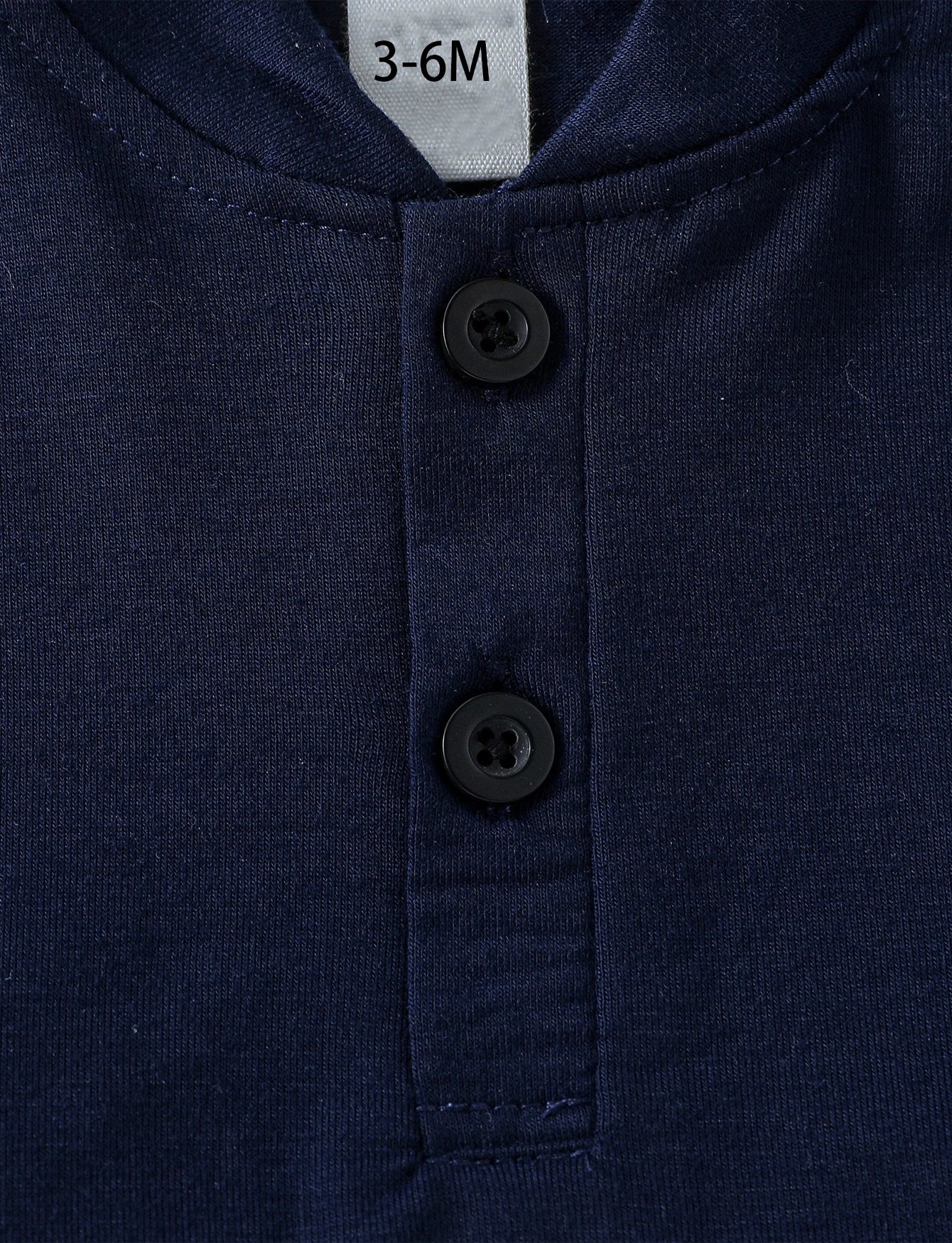 Boys' outfit - blue short-sleeved t-shirt 