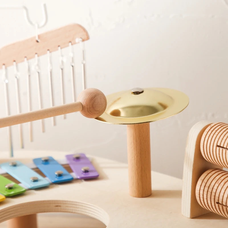 Musical instrument kit for babies - 5 colorful sensory pieces