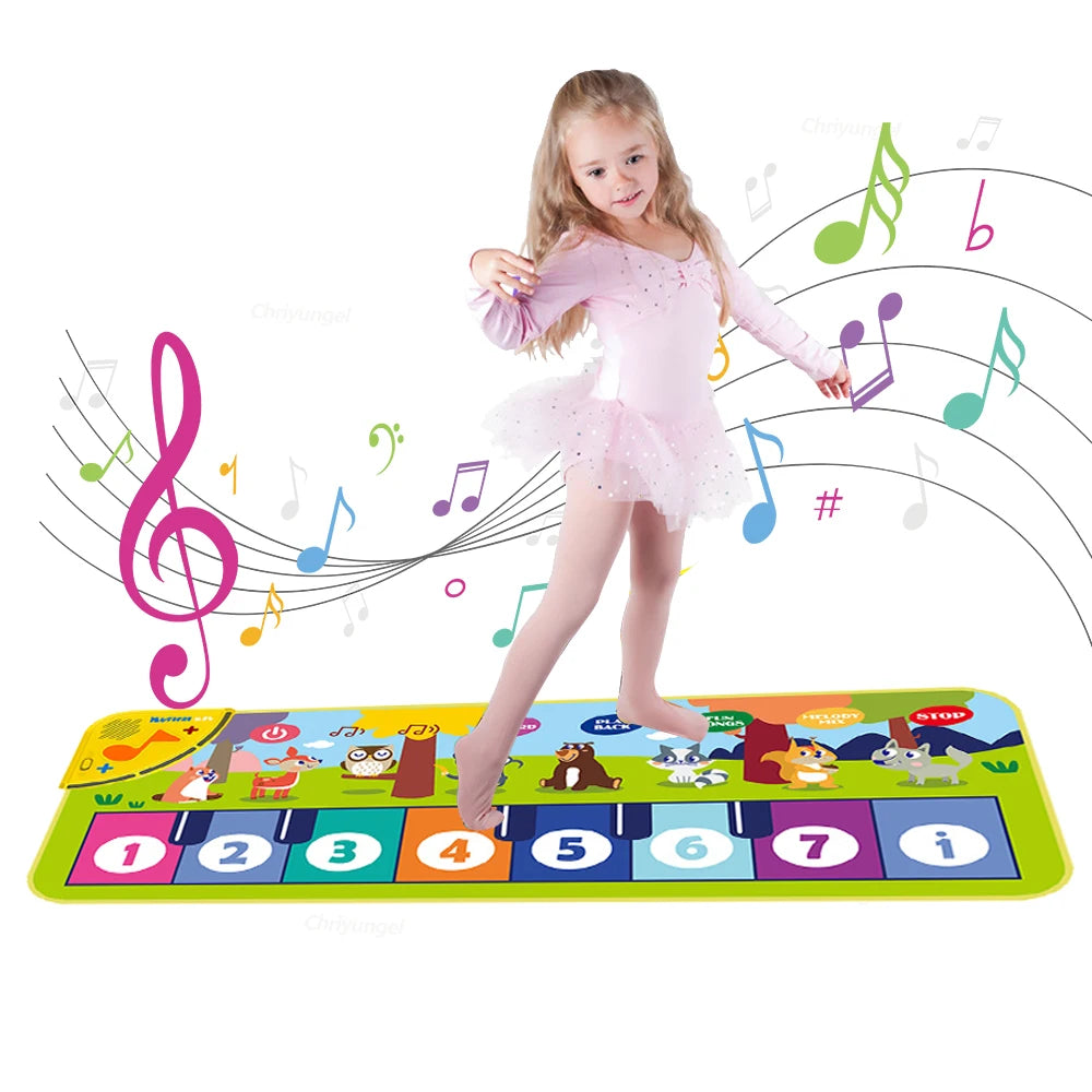Toddler Piano Play Mat | Large Floor Keyboard for Active Learning & Creative Play
