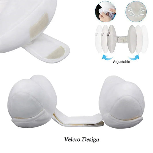 Baby Head Support Pillow for Prams | Banana Shape Neck Protector for Car Seat & Stroller